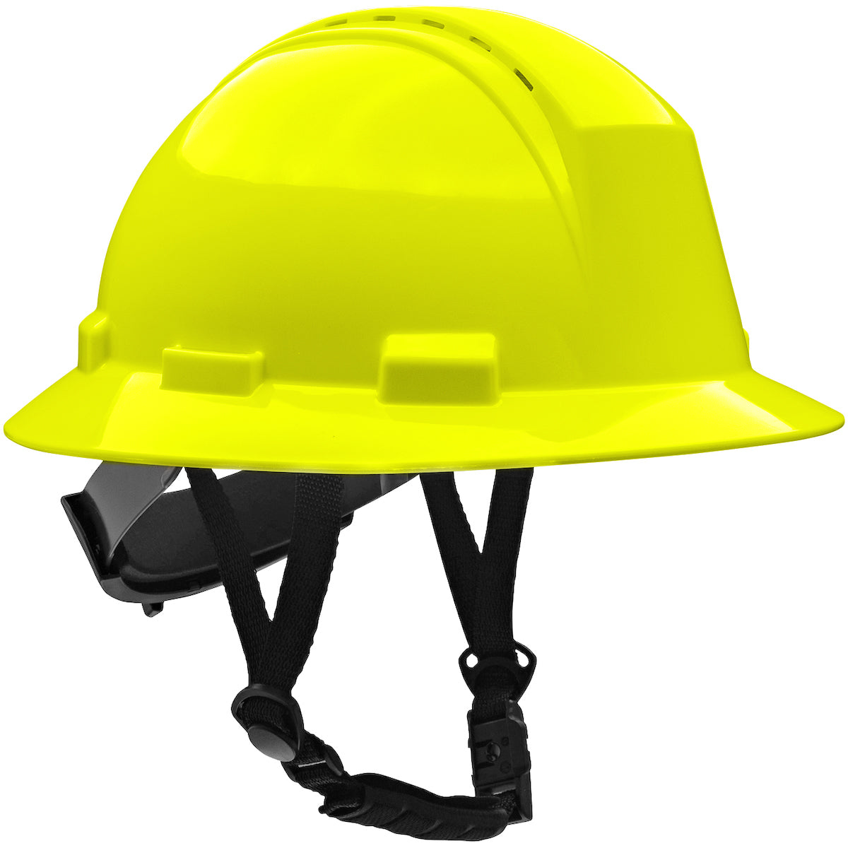 PIP 280-HP642RVM-CH Vented Mips Full Brim Safety Helmet - Hi-Vis Yellow
