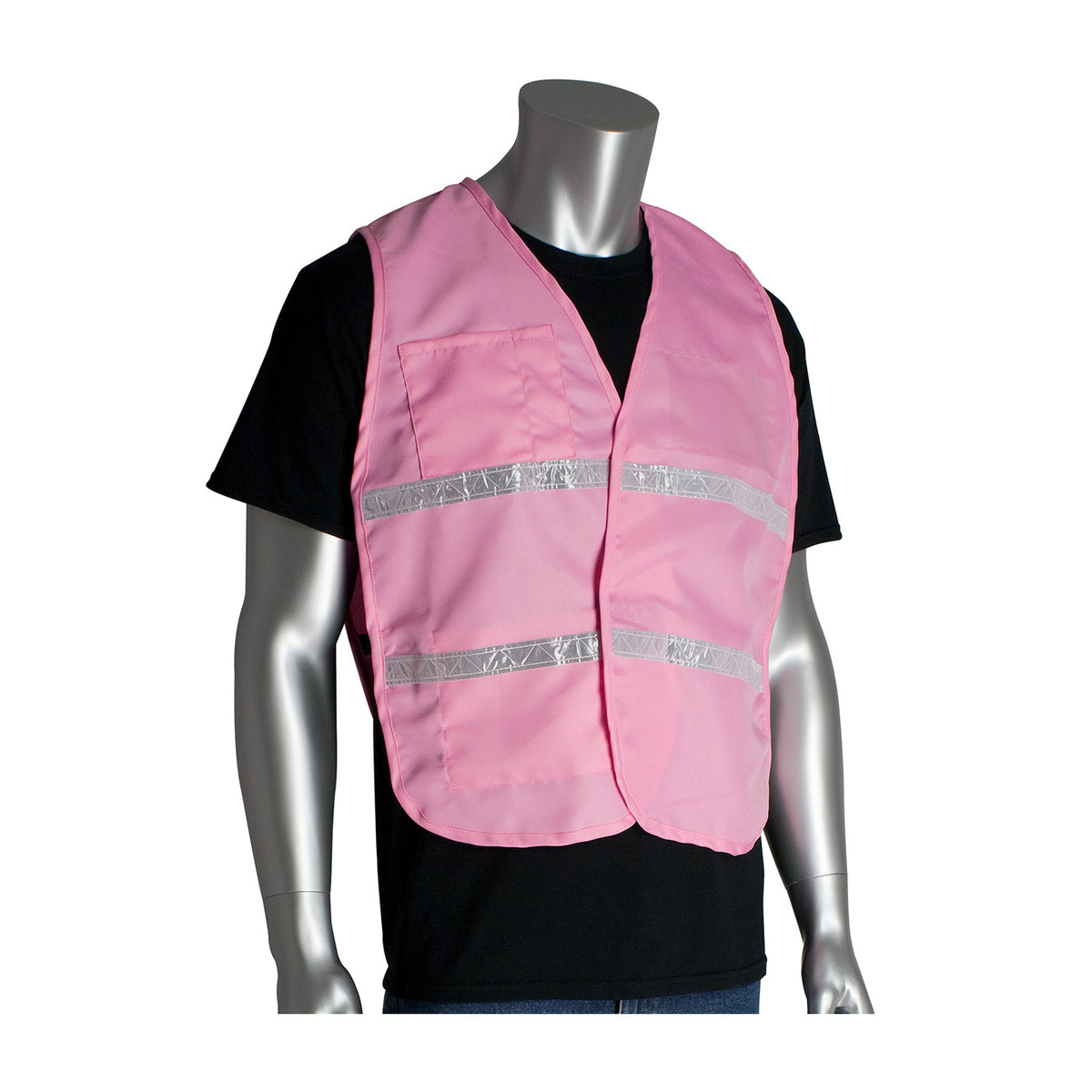 PIP 300-1516 Non-ANSI Incident Command Vest, Pink, front