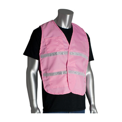 PIP 300-1516 Non-ANSI Incident Command Vest, Pink, front