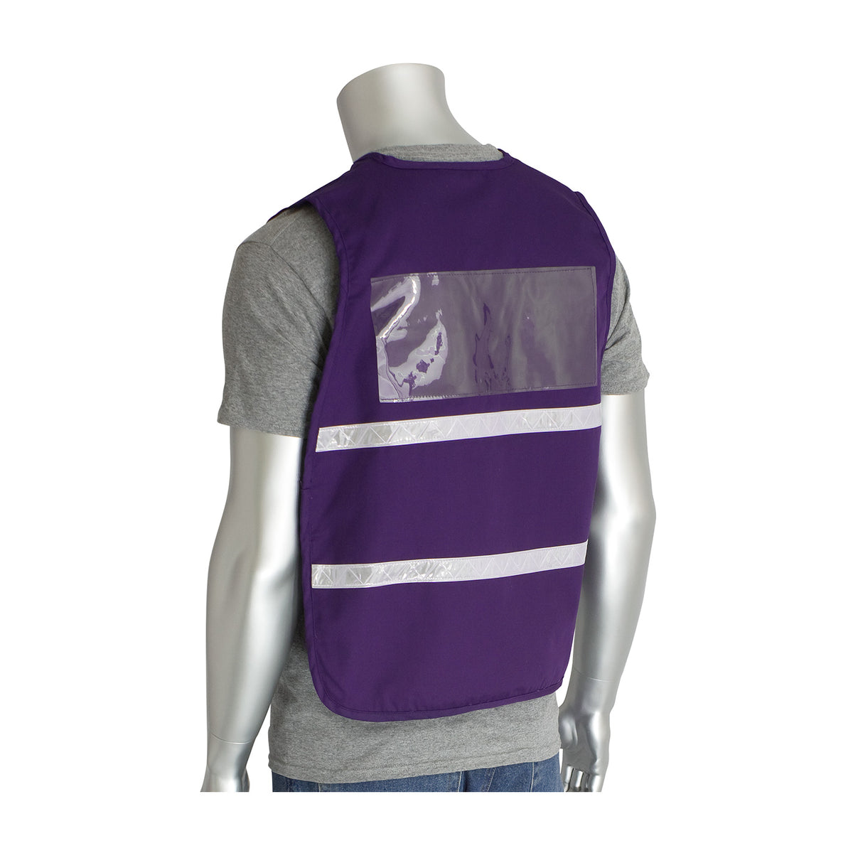 PIP 300-2501 Non-ANSI Incident Command Vest, Purple, back