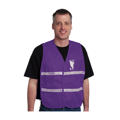 PIP 300-2501 Non-ANSI Incident Command Vest, Purple, front 2