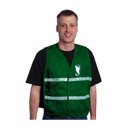 PIP 300-2505 Non-ANSI Incident Command Vest, Green, front 2