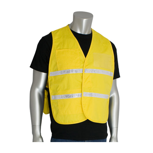 PIP 300-2510 Non-ANSI Incident Command Vest, Yellow, front