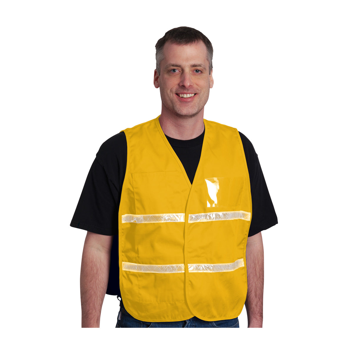 PIP 300-2510 Non-ANSI Incident Command Vest, Yellow, front 2