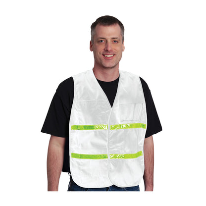 PIP 300-2511 Non-ANSI Incident Command Vest, White, front 2