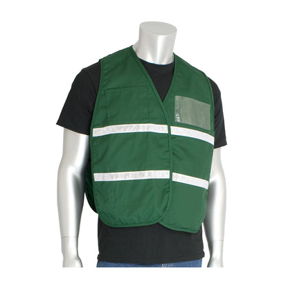 PIP 300-2514 Non-ANSI Incident Command Vest, Green, front