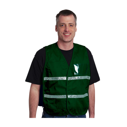 PIP 300-2514 Non-ANSI Incident Command Vest, Green, front 2