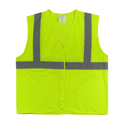 PIP 302-MVG Class 2 Value Mesh Vest, Lime, front 3