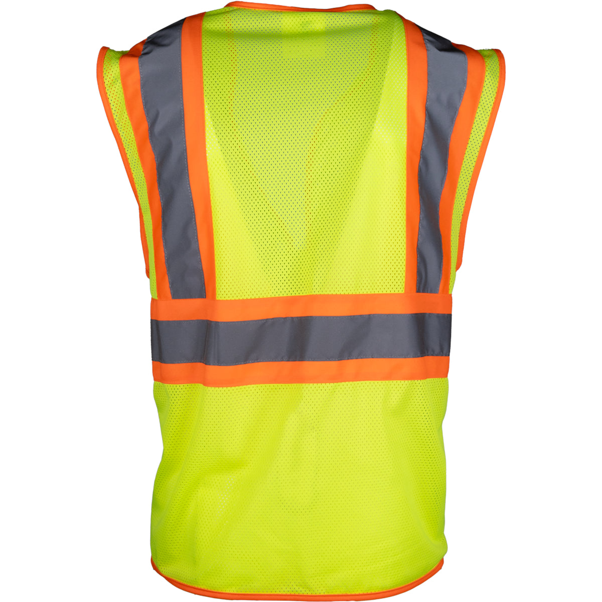 PIP 302-V210 Two-Tone Mesh Vest, lime, detail