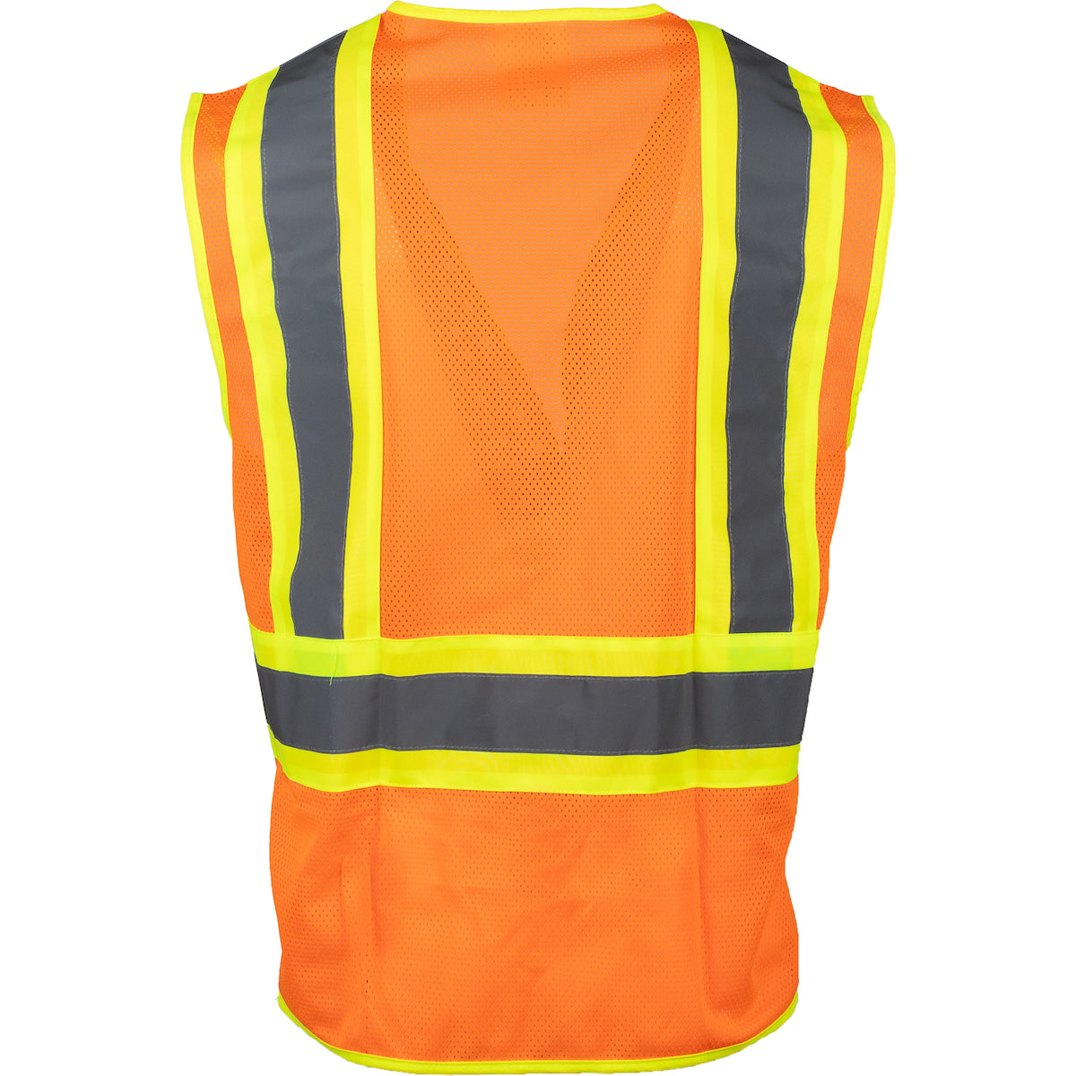 PIP 302-V210 Two-Tone Mesh Vest, orange, detail