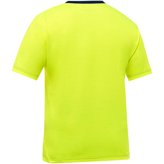 Bisley 310M1118 Non-ANSI Short Sleeve T-Shirt, lime, back