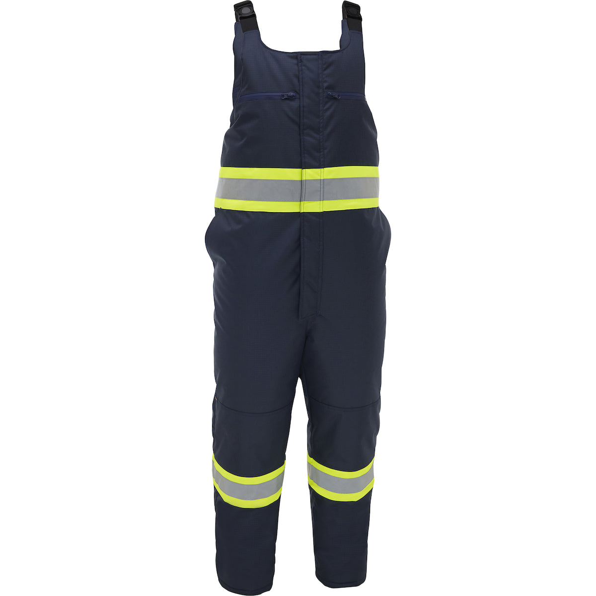 Bisley 318M6459T Class E Extreme Cold Bib Overall, Navy, front