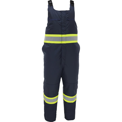 Bisley 318M6459T Class E Extreme Cold Bib Overall, Navy, front