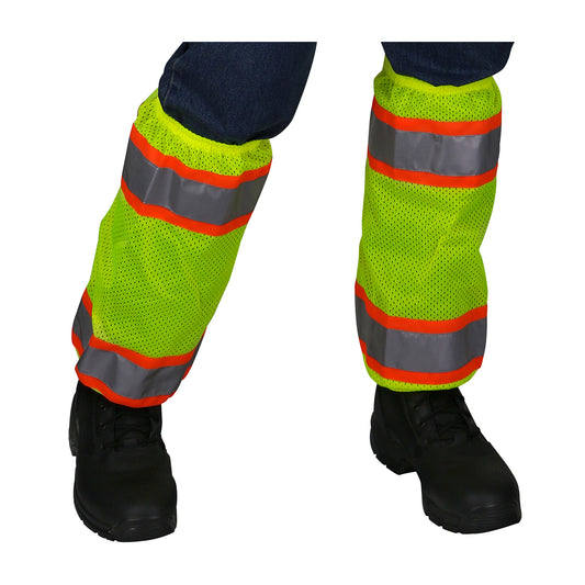 PIP 319-GT2 Class E Two-Tone Gaiters, Lime, front
