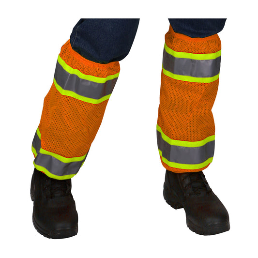 PIP 319-GT2 Class E Two-Tone Gaiters, Orange, front