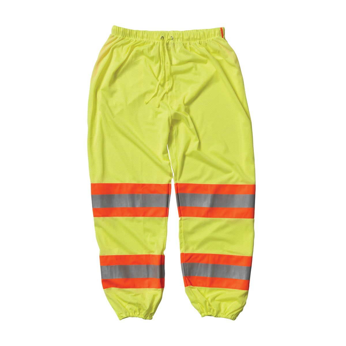 PIP 319-MTP Class E Two-Tone Mesh Pant, Lime, front 3