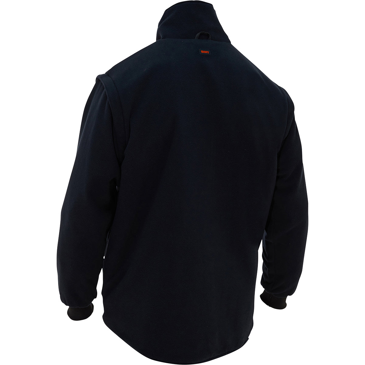 Bisley 333M6375H Class 3 Ripstop 5-in-1 Jacket, Orange, back 4