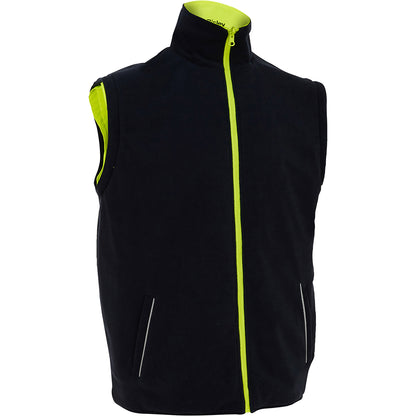 Bisley 333M6375H Class 3 Ripstop 5-in-1 Jacket, Lime, front 5