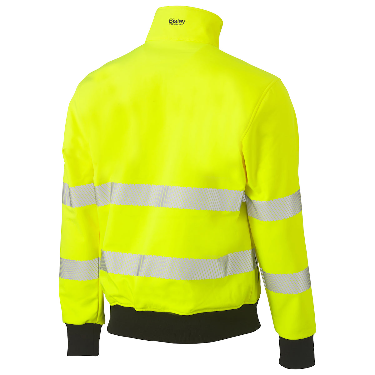 Bisley 333M6979T Class 3 Soft Shell Jacket, Lime, back