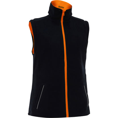 Bisley 333W6375H Class 3 Women's 5-in-1 Jacket, Orange, front 5