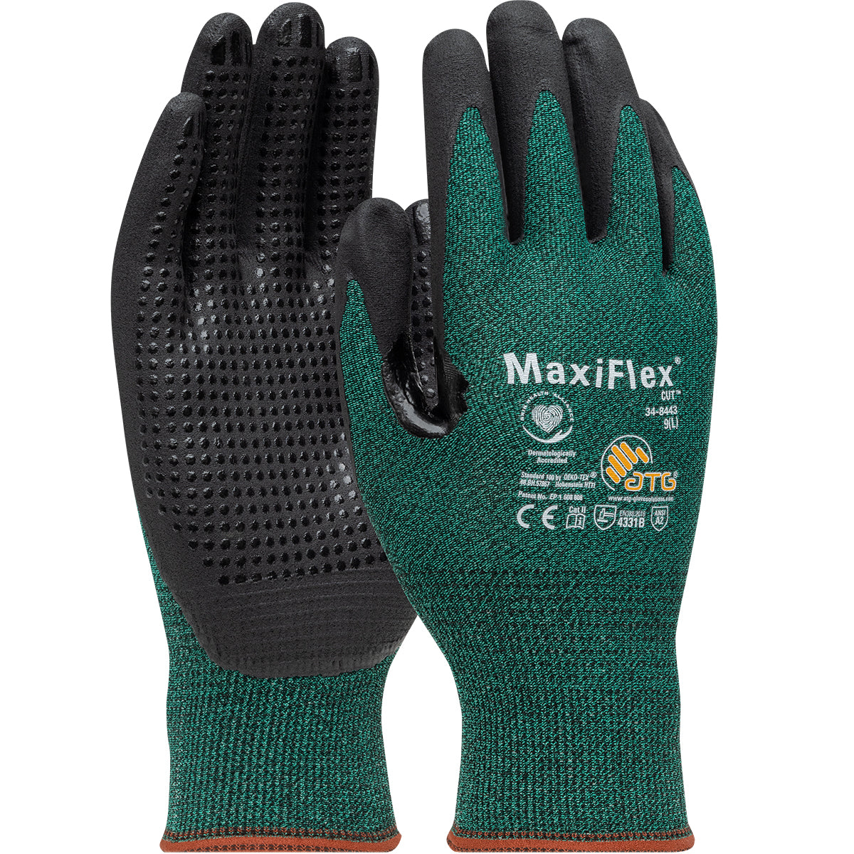 ATG MaxiFlex Cut 34-8443 work gloves