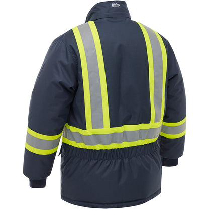 Bisley 341M6460H Class 1 Extreme Cold Jacket, Navy, back