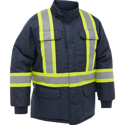 Bisley 341M6460H Class 1 Extreme Cold Jacket, Navy, front