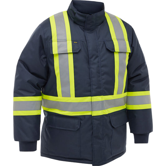 Bisley 341M6460H Class 1 Extreme Cold Jacket, Navy, front