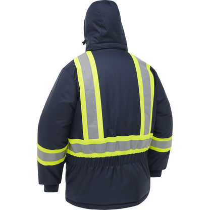Bisley 341M6460H Class 1 Extreme Cold Jacket, Navy, back 2