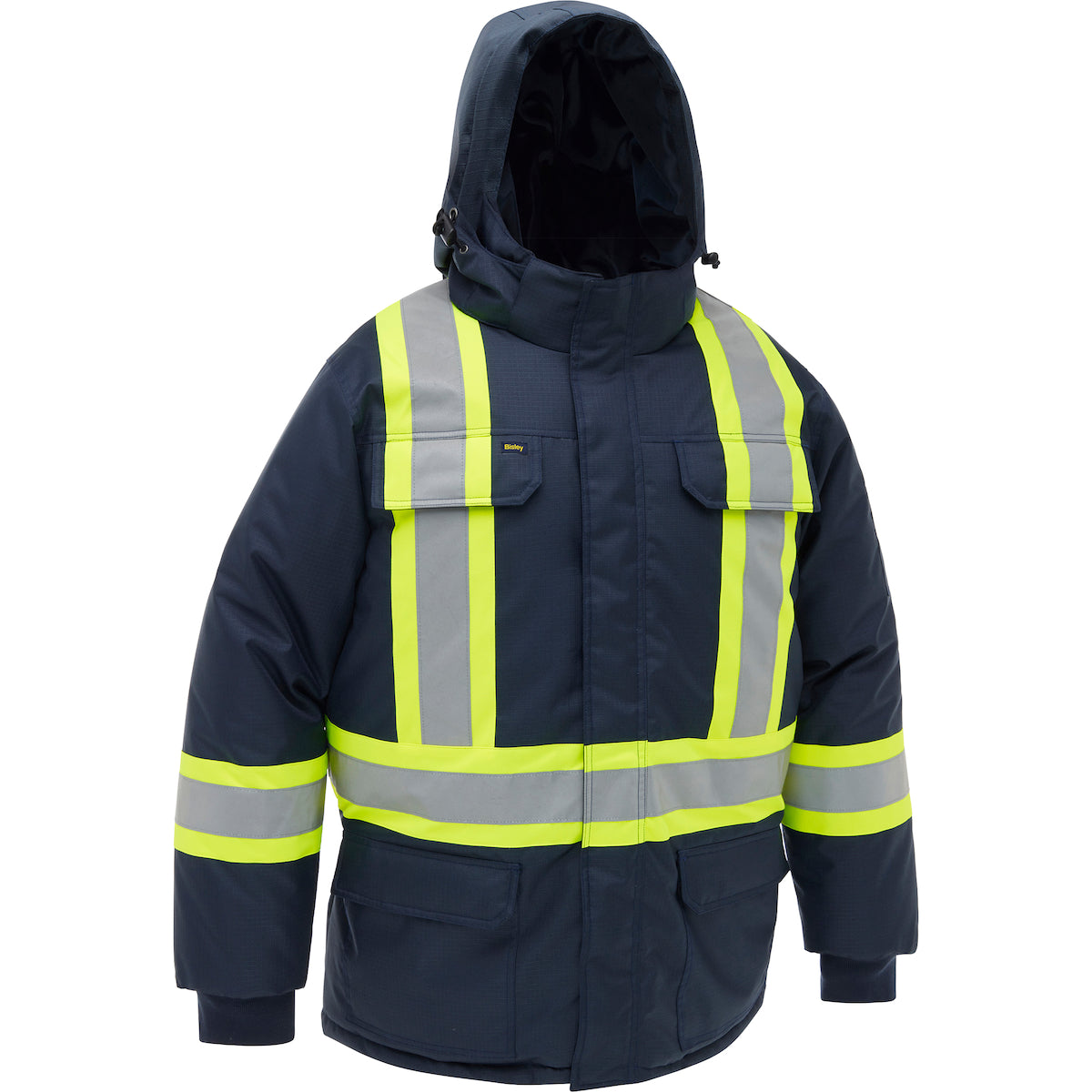 Bisley 341M6460H Class 1 Extreme Cold Jacket, Navy, front 2