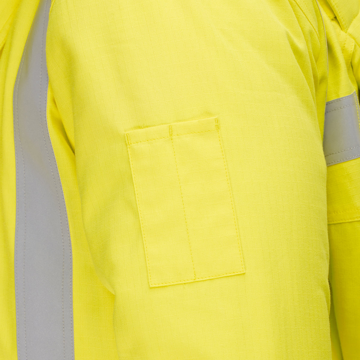 Bisley 385M8387H AR/FR Insulated Parka, Lime/Navy, detail 6