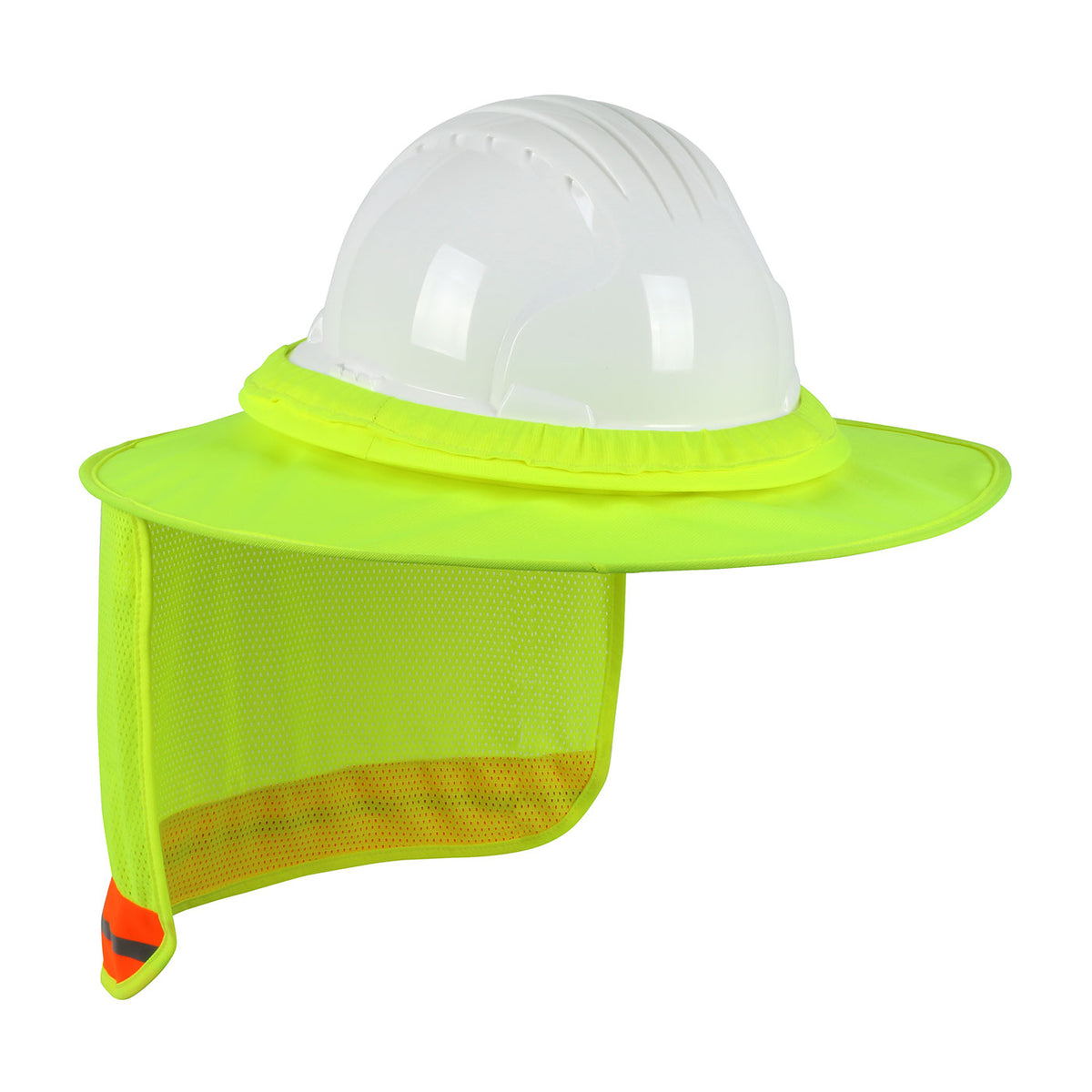 PIP 396-850 Hi-Vis Full Brim Hard Hat Visor - Lime