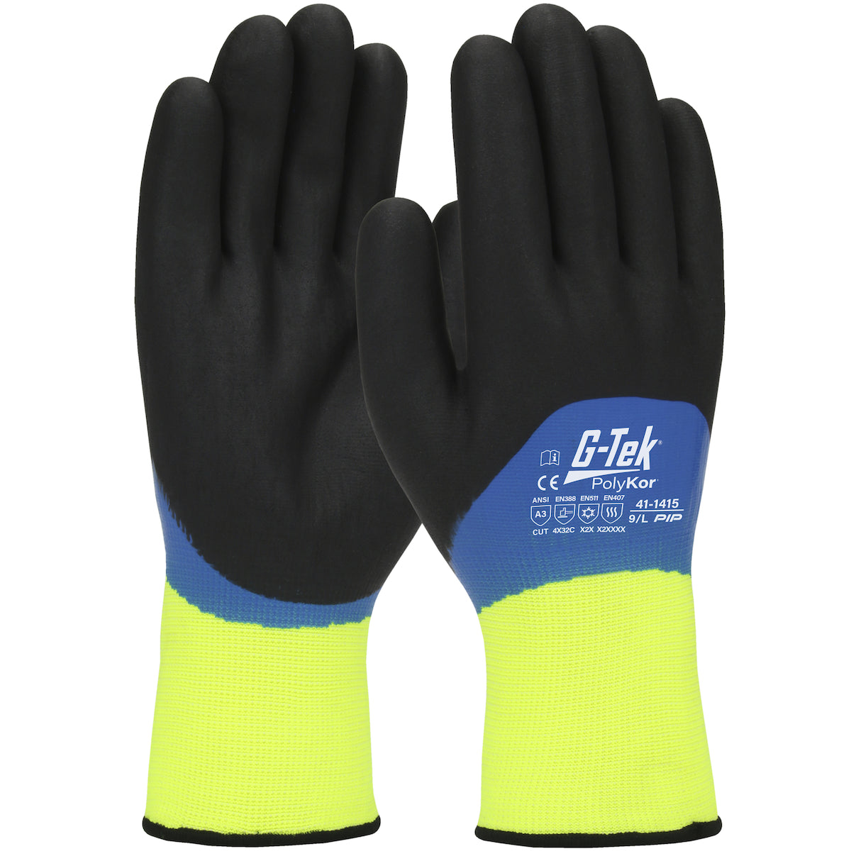 G-Tek PolyKor 41-1415 work gloves