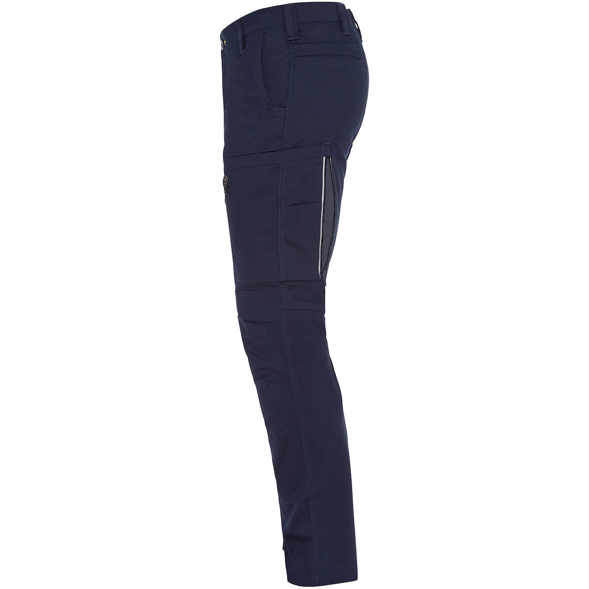 Bisley 411M6150 Stretch Ripstop Vented Work Pants, navy, left side