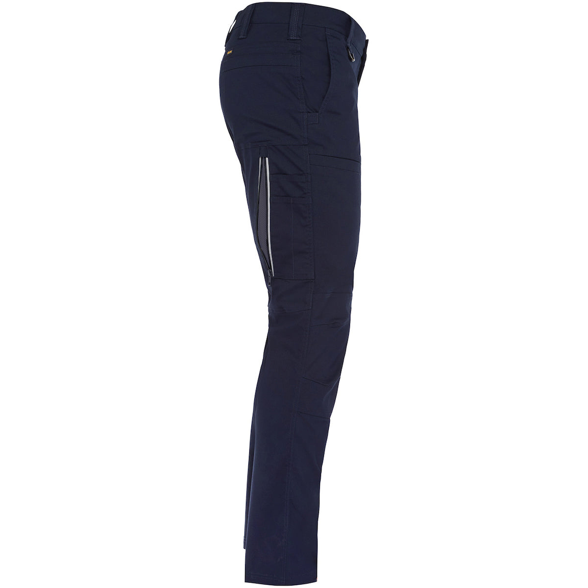 Bisley 411M6150 Stretch Ripstop Vented Work Pants, navy, right side
