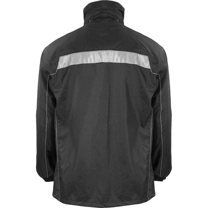 24-431ST Systems Gear Black Waterproof Parka Shell (Non-ANSI) - Black - Back