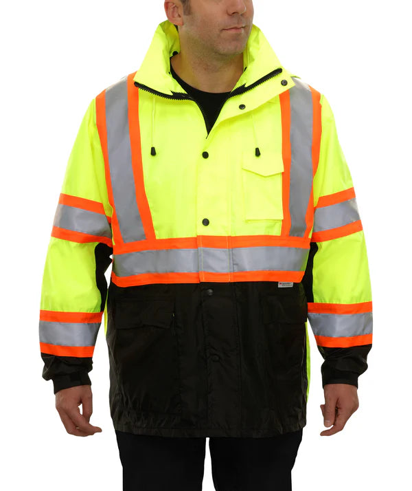 Hi Vis Waterproof Parka