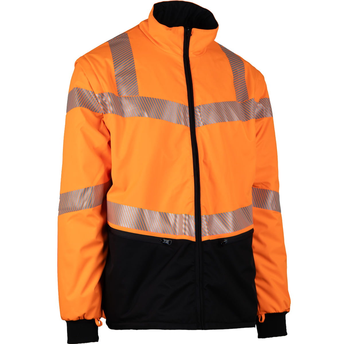 432CT Class 3 Waterproof 3-in-1 Jacket, Orange/Black, detail 2
