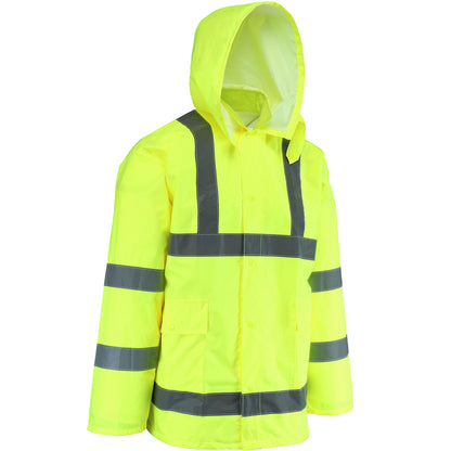 PIP 4033 Three-Piece Rainsuit, lime, alternate view