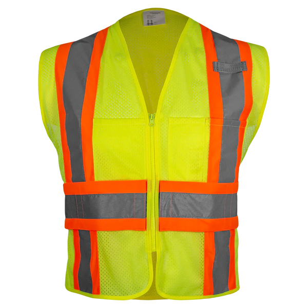 Orange and Green Vest