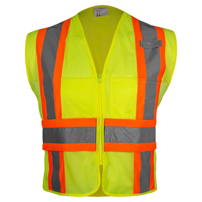 Orange and Green Vest