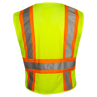 Orange and Green Vest