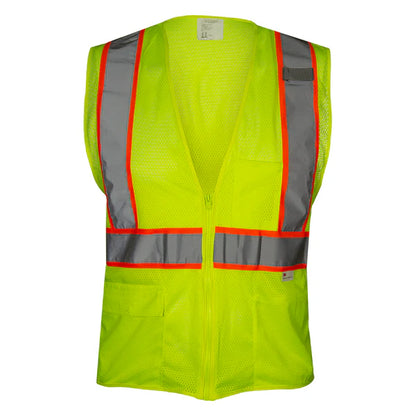 Reflective safety vest