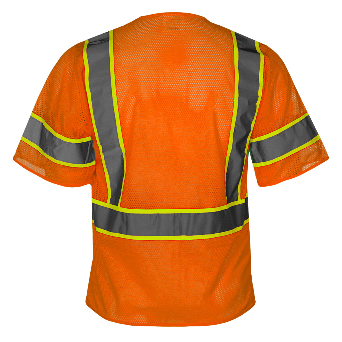 Reflective Apparel 588ET Value Mesh Vest, orange, back