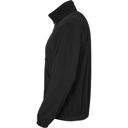 Reflective Apparel 620NT Full Zip Fleece Sweatshirt, black, left side
