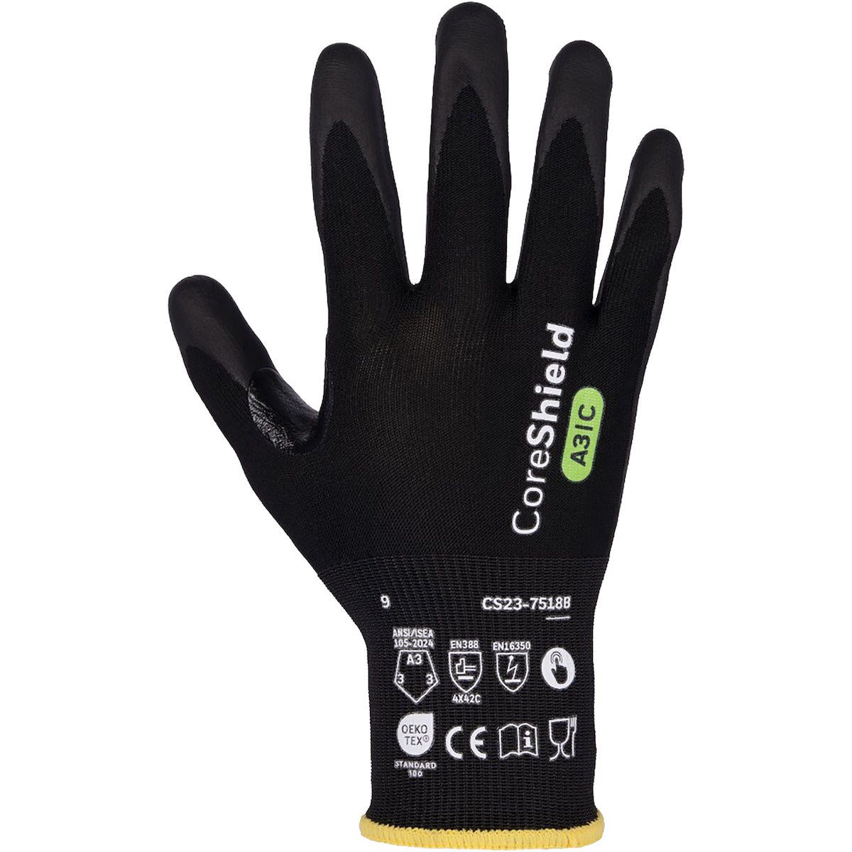 G-Tek CoreShield CS23-7518B work gloves