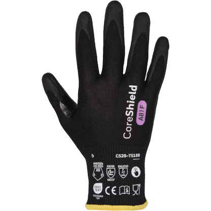 G-Tek CoreShield CS28-7518B-V work gloves