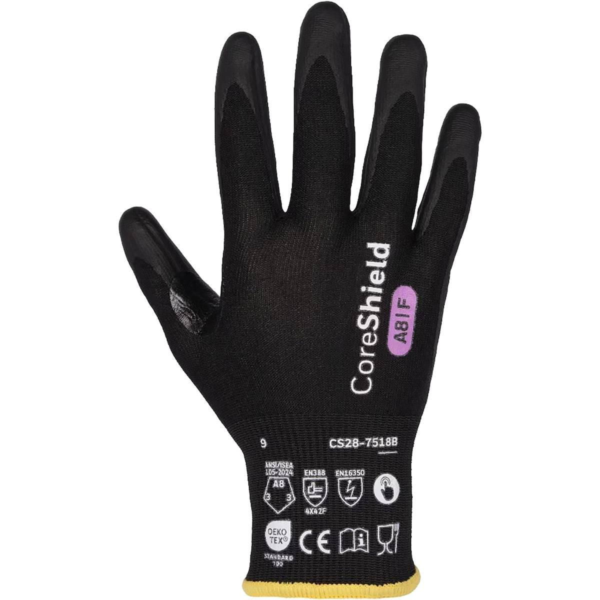 G-Tek CoreShield CS28-7518B work gloves view 2