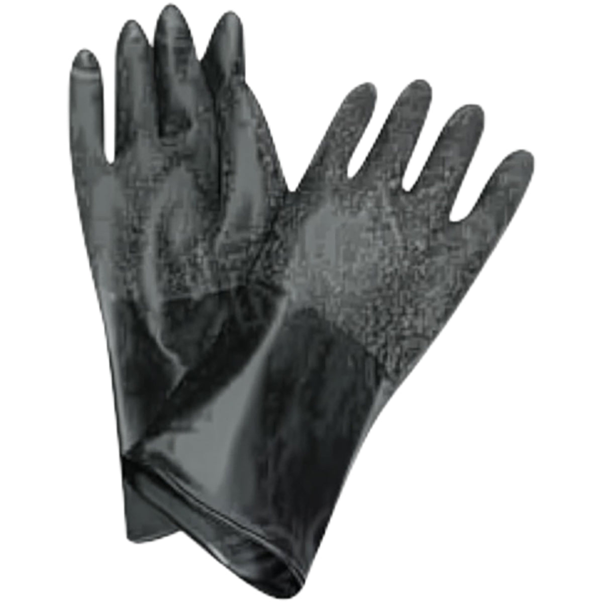 North Butyl B324R work gloves