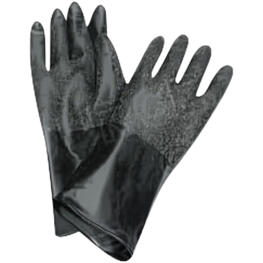 North Butyl B324R work gloves